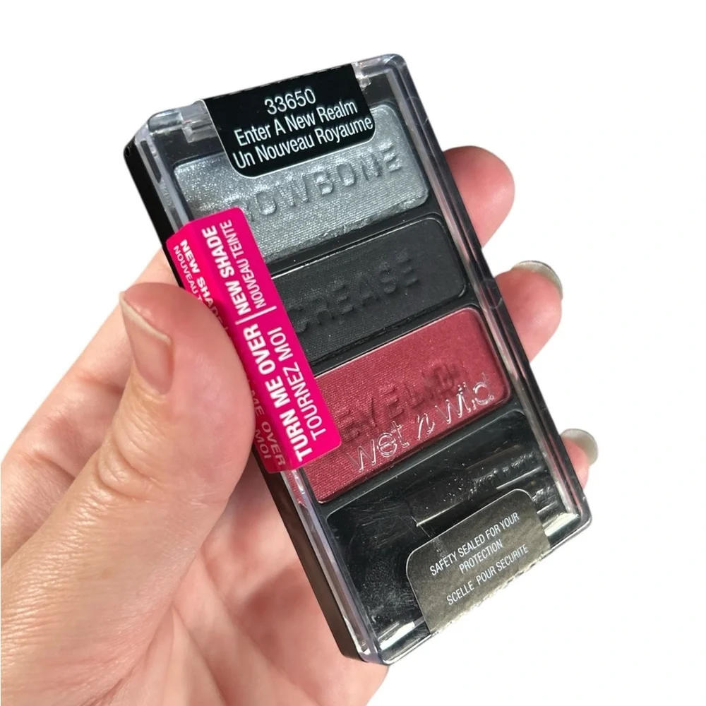 Wet n Wild Enter A New Realm Coloricon Eyeshadow Trio Goth Emo Discontinued NWT